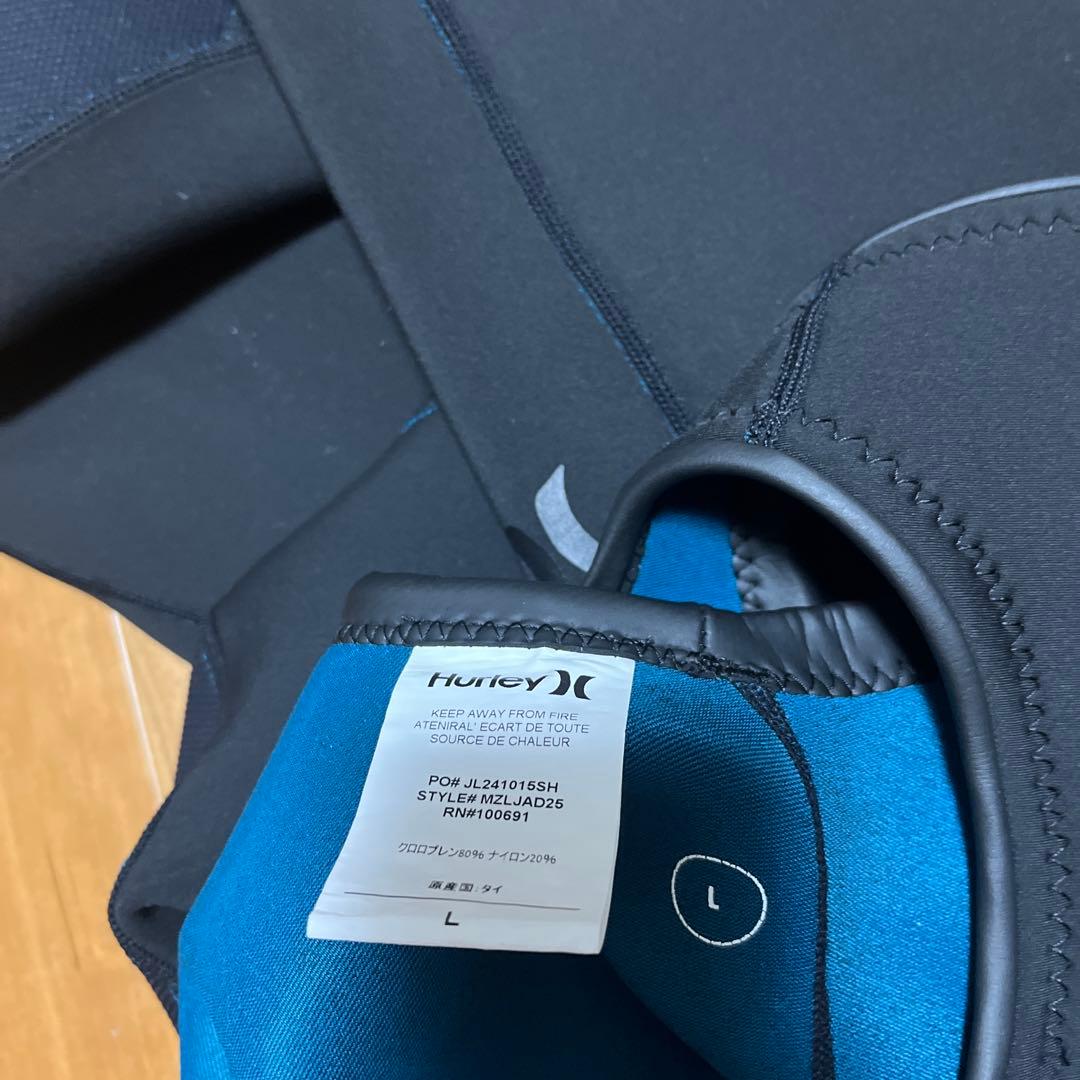 着用2回　Hurley ロングジョン　Lサイズ