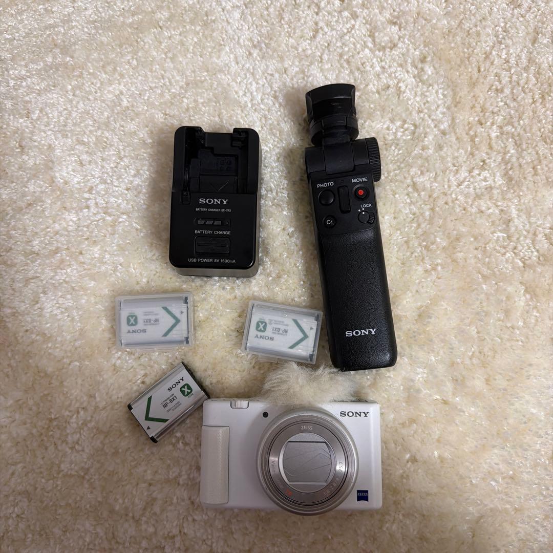 SONY VLOGCAM ZV-1 ホワイト/シューティンググリップキット