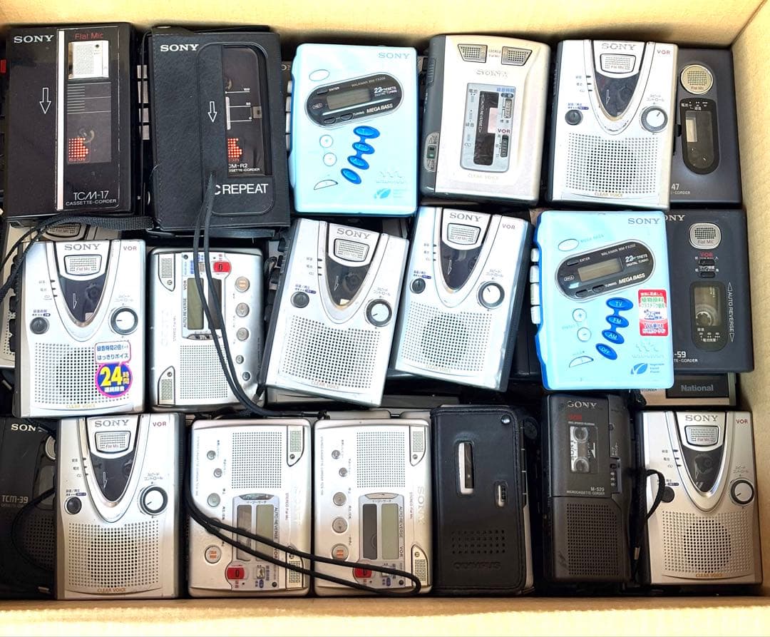 カセットプレーヤー ジャンク品 大量まとめセット