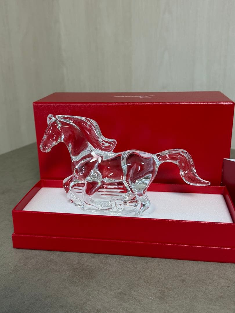 Baccarat 2026・干支馬の置物　 クリスタル　新作・新品