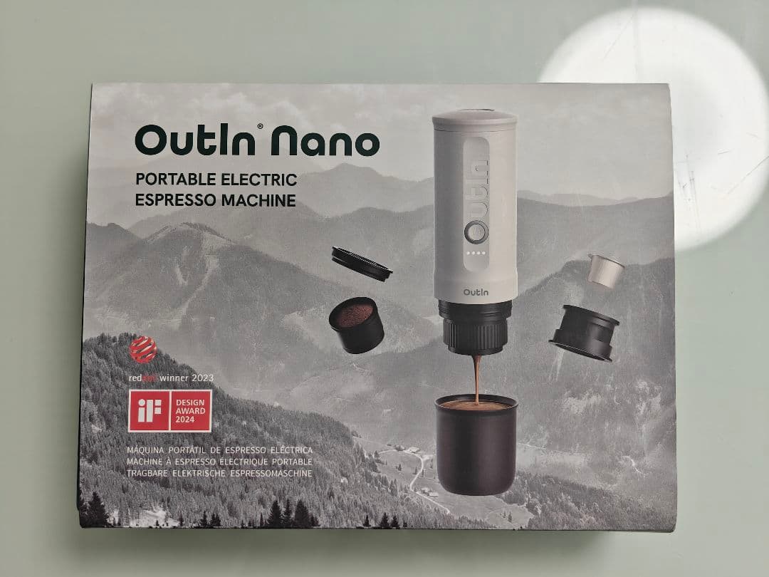 Outlin Nano ポータブルエスプレッソマシン 難あり