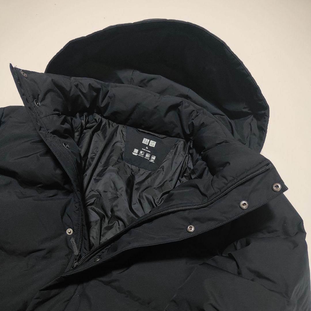 キンパル　！　シームレスダウンコート　紺　XL　ユニクロ