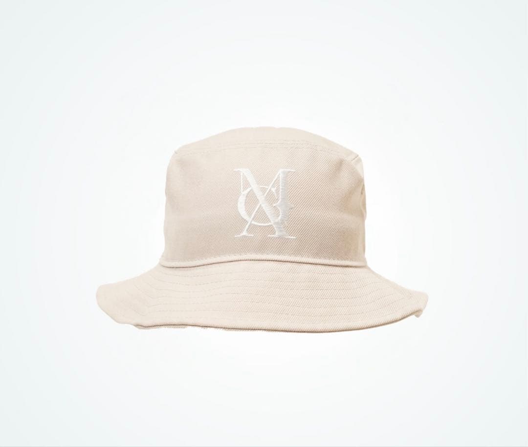 ミセスxスニダン ニューエラBUCKET01 MGA LOGO HAT ベージュ