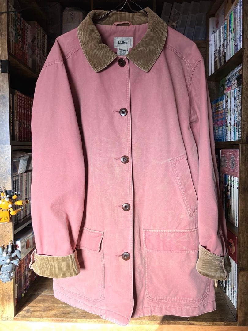 LL.Bean ハンティングジャケット カバーオール ピンク　0WY22