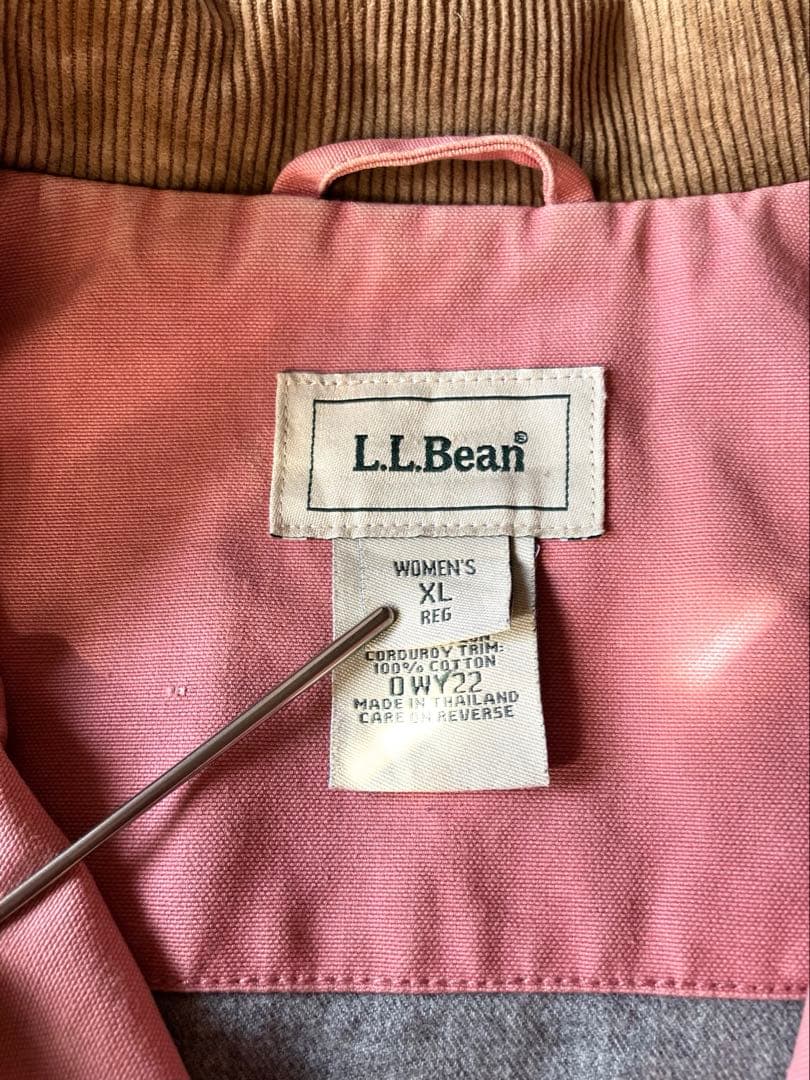 LL.Bean ハンティングジャケット カバーオール ピンク　0WY22