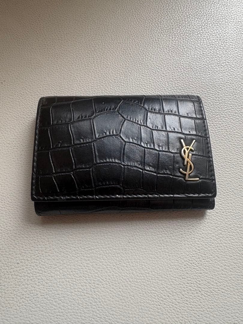 SAINT LAURENT 6連キーケース ブラック　箱無し