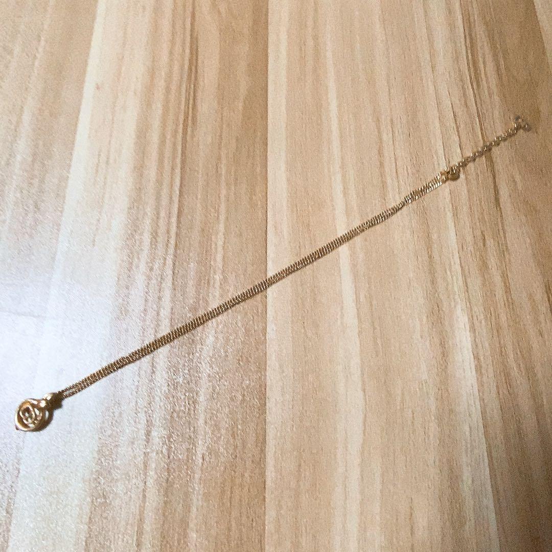 Christian Dior　クリスチャンディオール　ネックレス　ゴールド