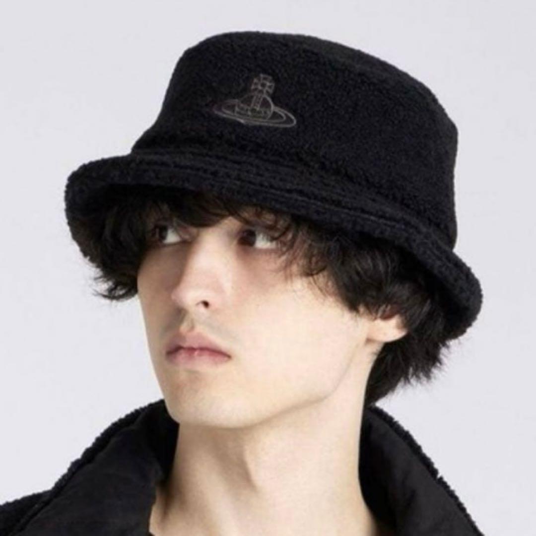 試着のみ超美品 vivienne westwood MAN ボア バケットハット