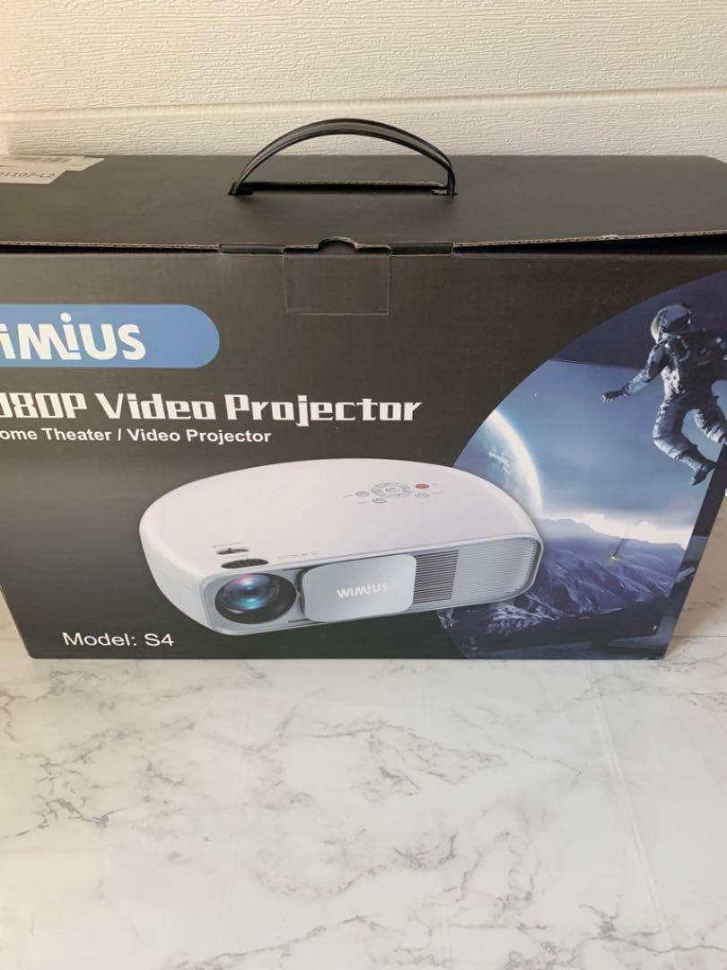 プロジェクター 9500ルーメン 4K対応 台形補正