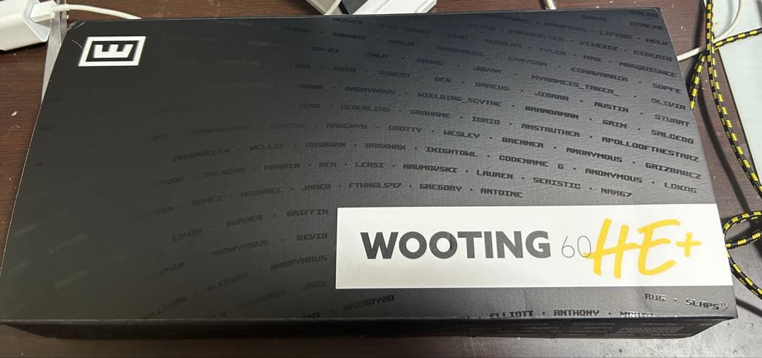 WOOTING 60HE ゲーミングキーボード ラピットトリガー