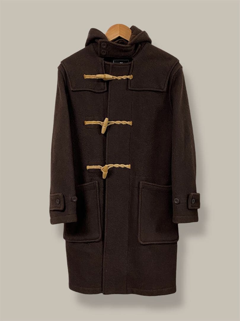 Gloverall モンティ ウール ブラウン ダッフルコート