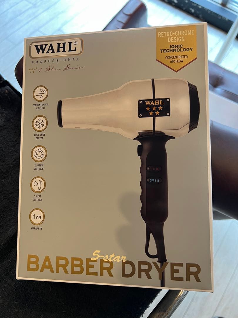 WAHL 5-star Barber Dryer 新品未開封