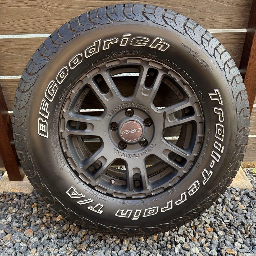 RAYS TEAM DAYTONA D207 4本 タイヤ ホイールセット