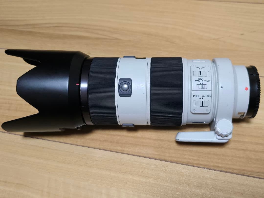 SONY 70-200mm F2.8 Gレンズ