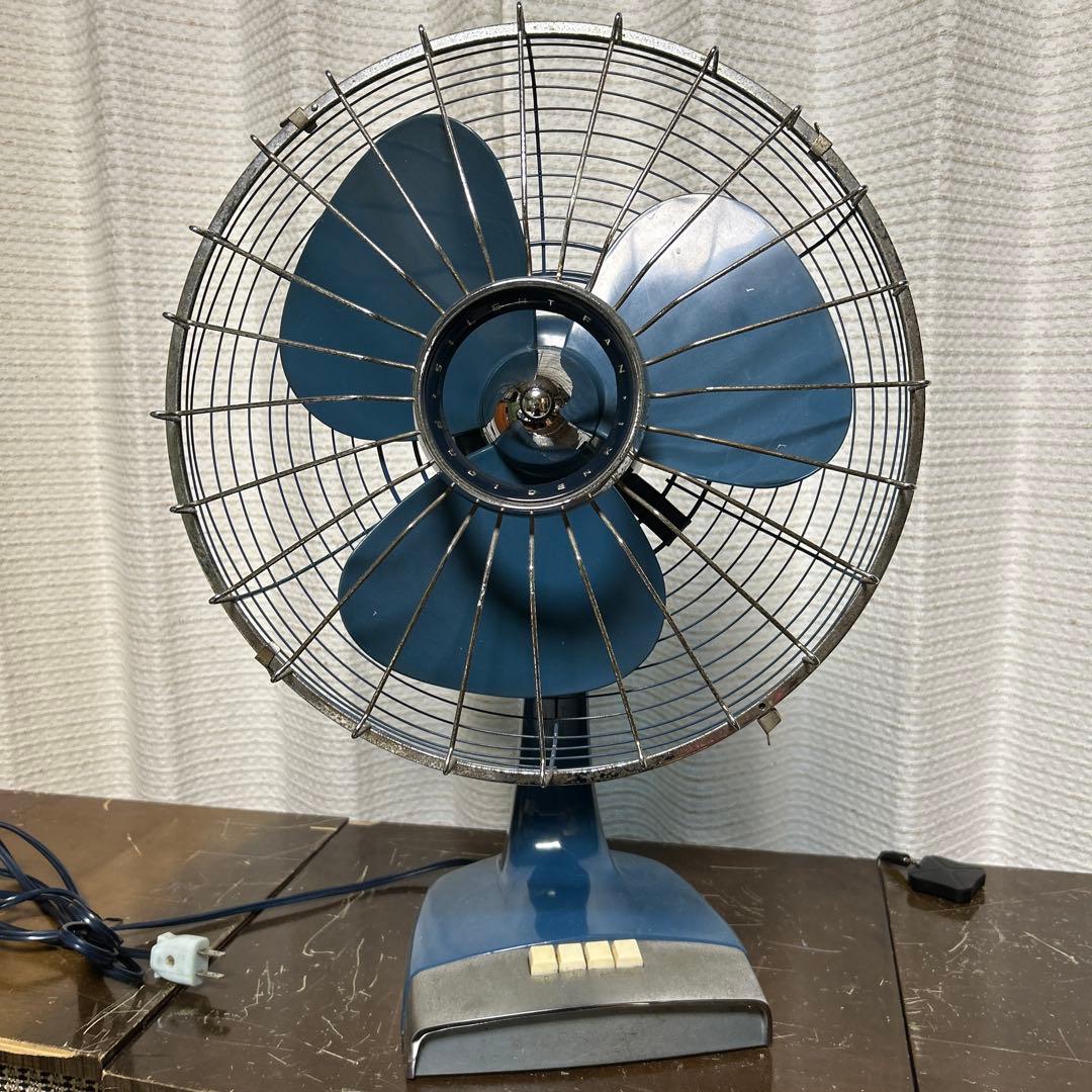富士電機　扇風機　サイレントファン　昭和レトロ