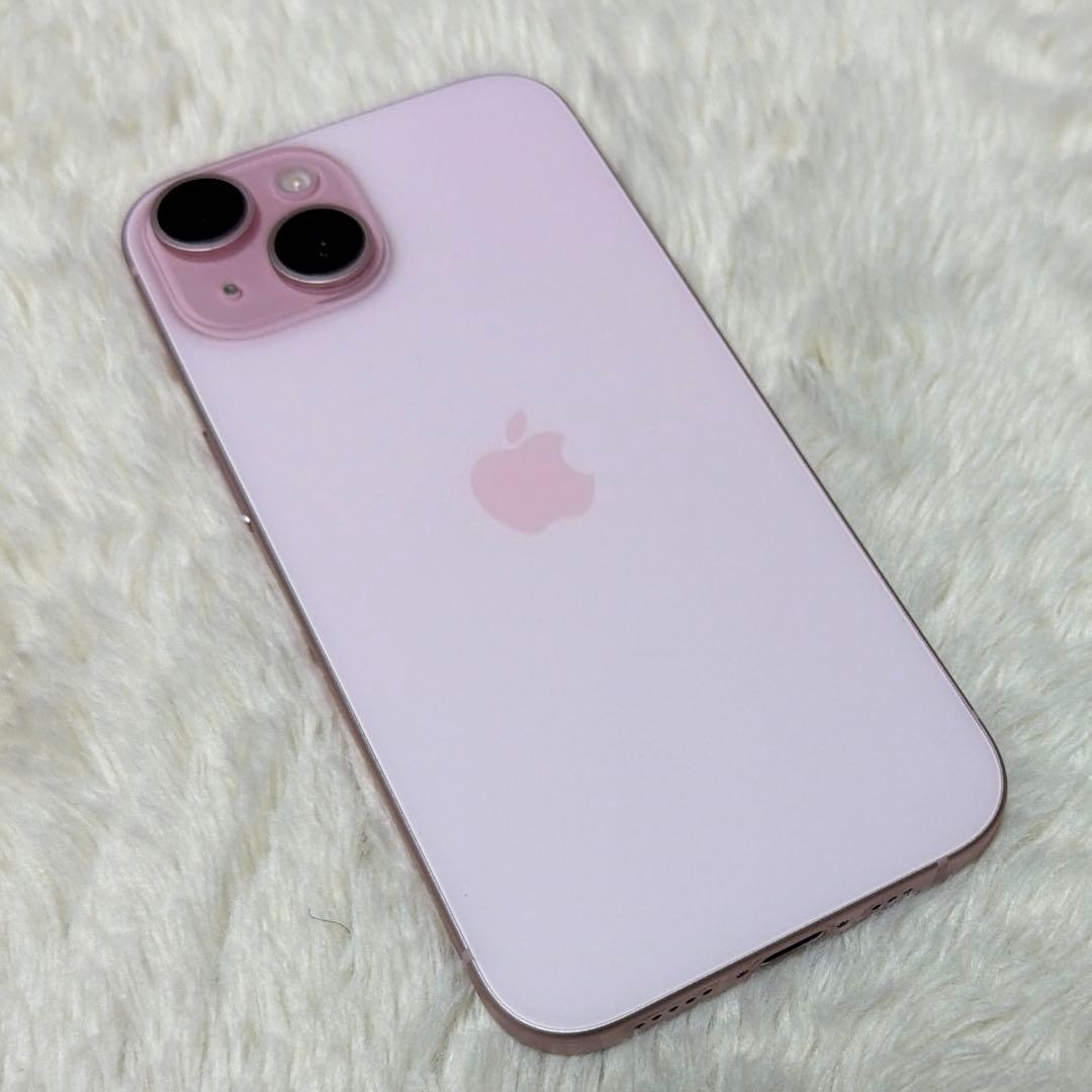 iPhone15 ピンク 美品