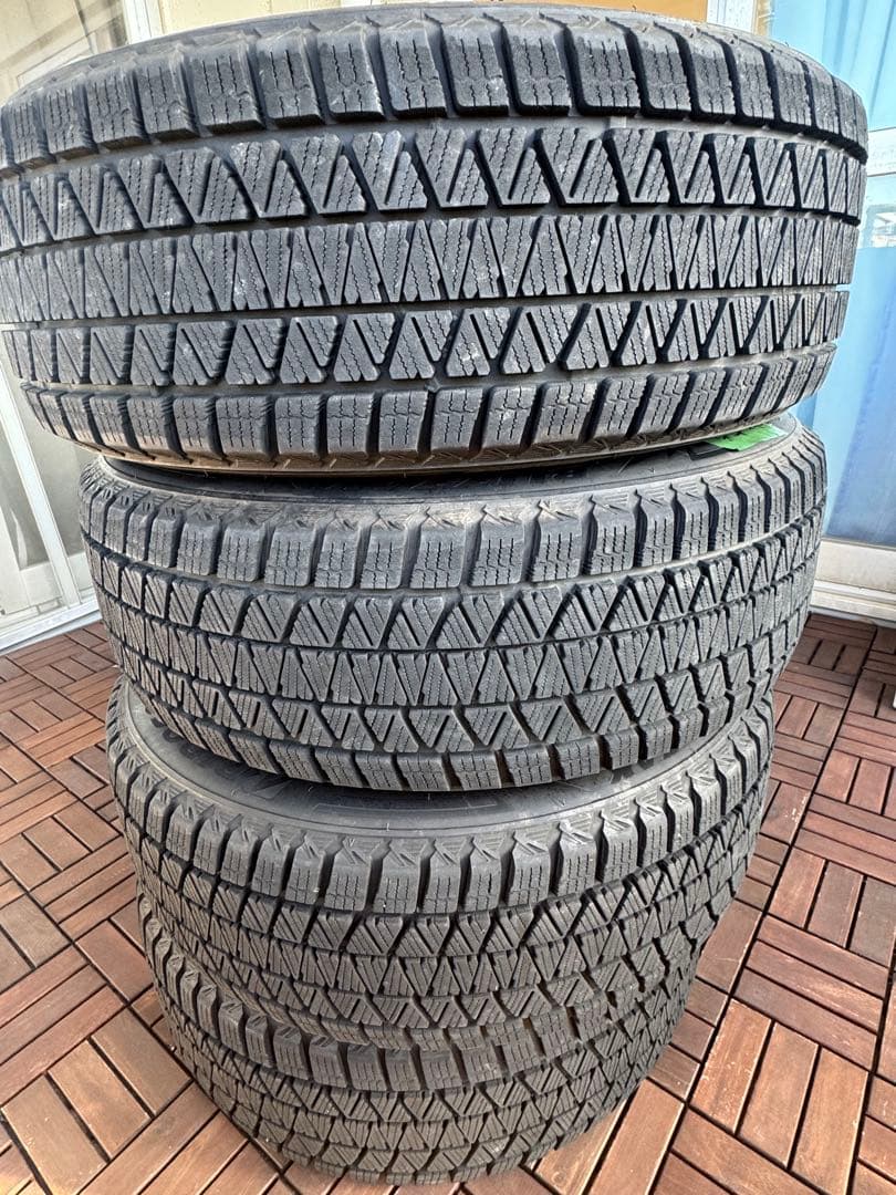 美品BMWX３ブリヂストンBLIZZAKタイヤホイールセットR18 スタッドレス