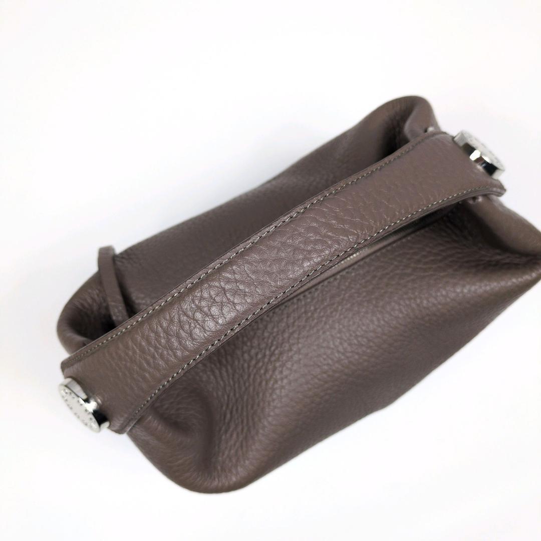 イアクッチ アンコラ ショルダーバッグ ハンドバッグ 2way シボ シュリンク