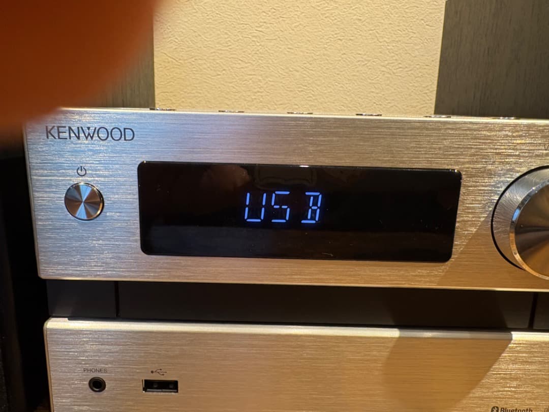 KENWOOD ミニコンポ M-EB50-S BT対応 [2024年製]