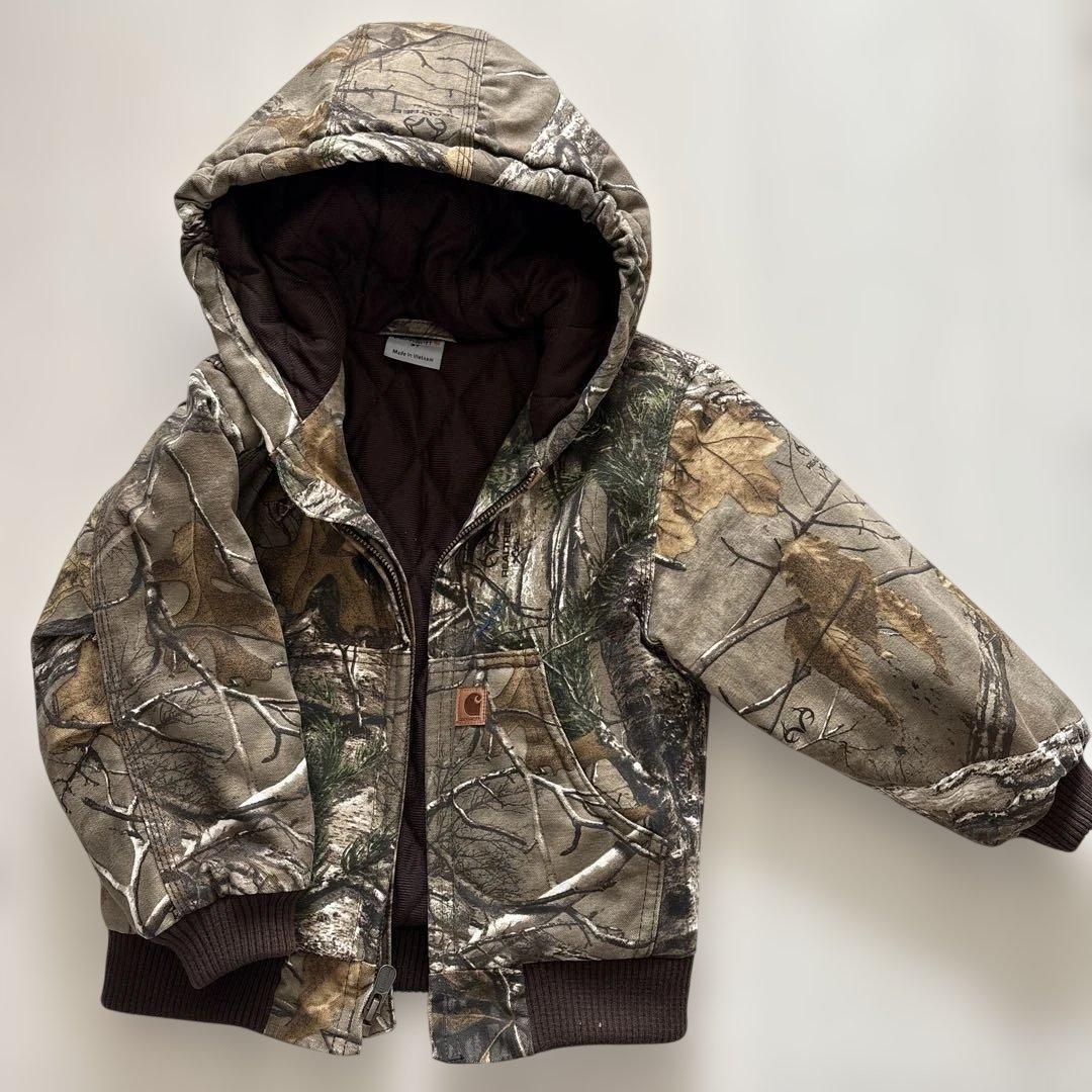 Carhartt 迷彩柄 ジャケット 3T！
