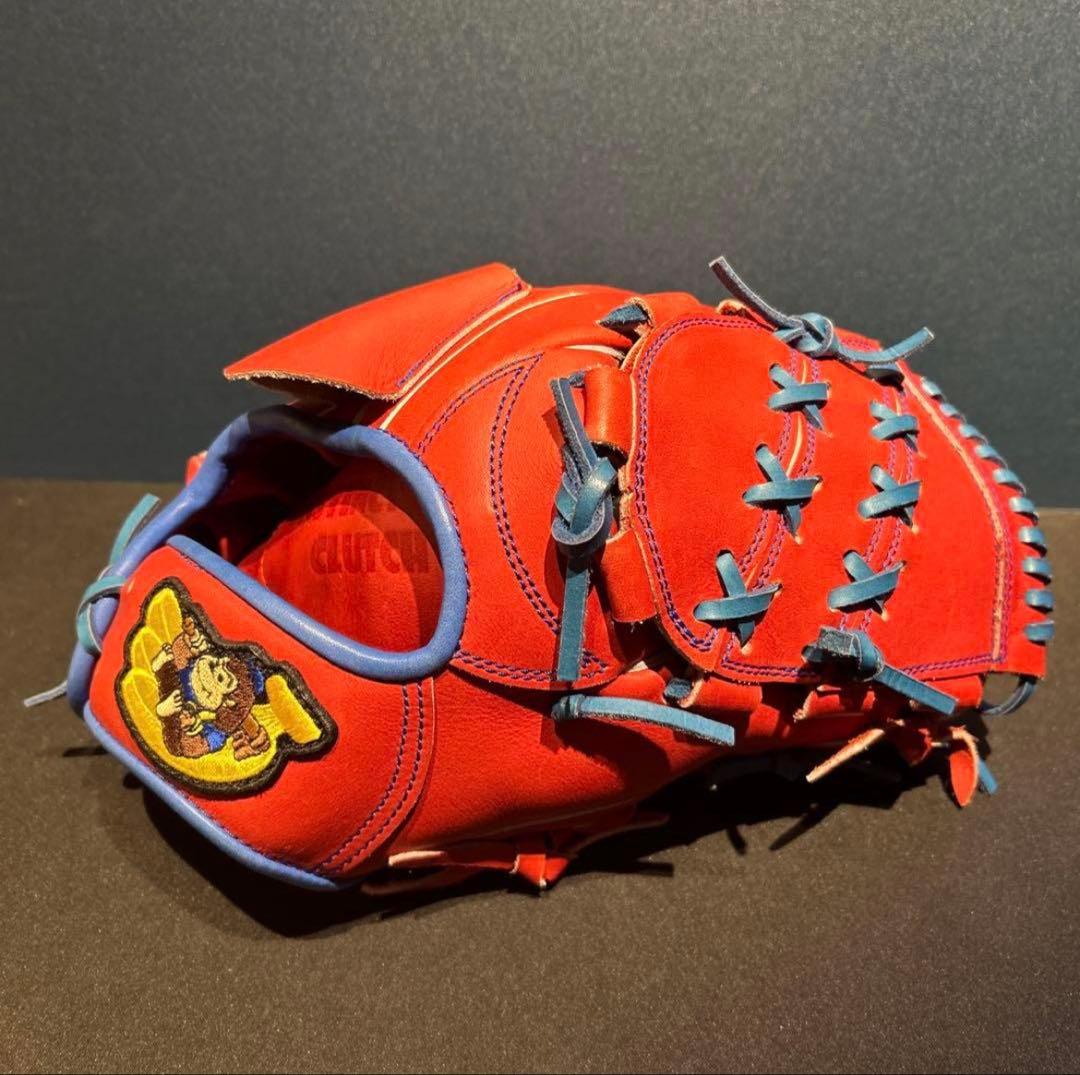 【ごりら印】　美品　硬式投手　グローブ　オーダー　ピッチャー用