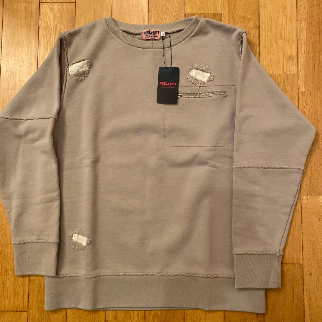 PEEL&LIFT XL ライトグレー スウェット　アンダーカバー　punk