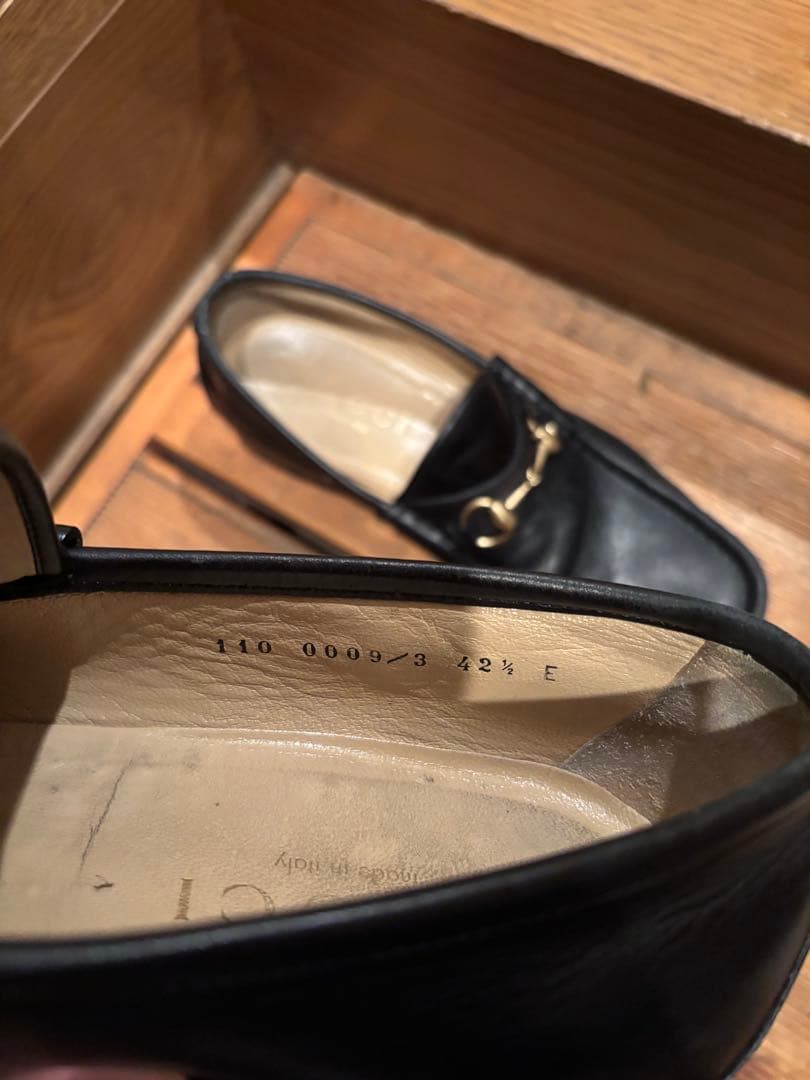 GUCCI グッチ ホースビットローファー　42 1/2 E 27-27.5cm