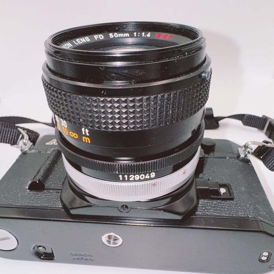 Canon AE-1 ＋FD 50mm 1:1.4 S.S.R C　不動品