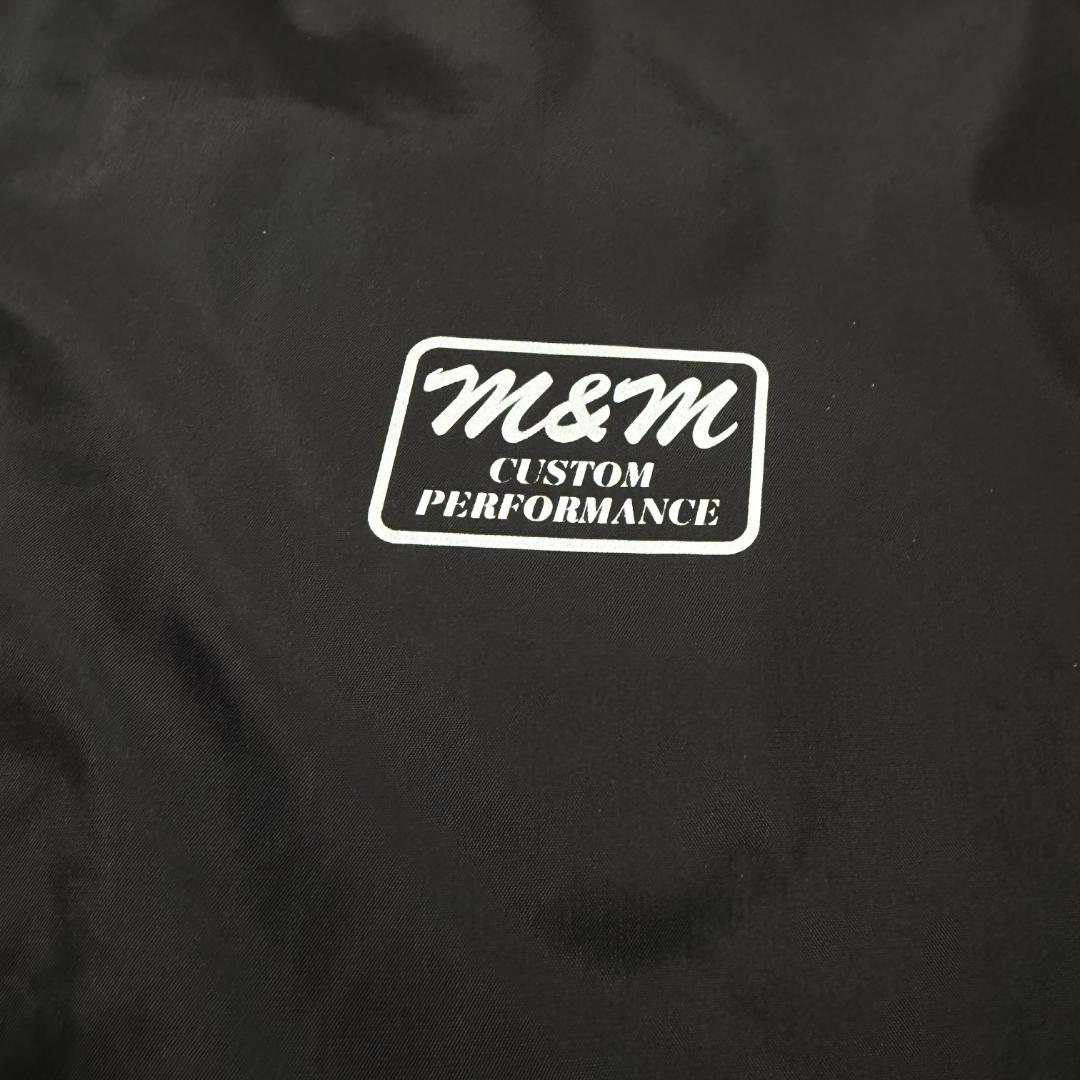 ひ*ゆ様 M&M Coach Jaket　コーチジャケット　ブラック　Lサイズ