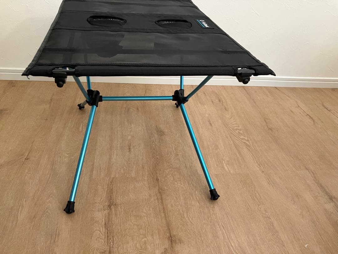 Helinox ヘリノックス 折りたたみアウトドアテーブル 黒/青