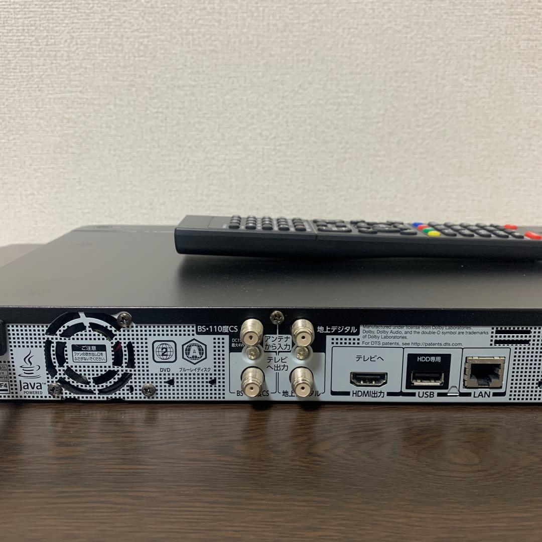 TOSHIBA DBR-W1007 1TB 3番組録画 動作確認済