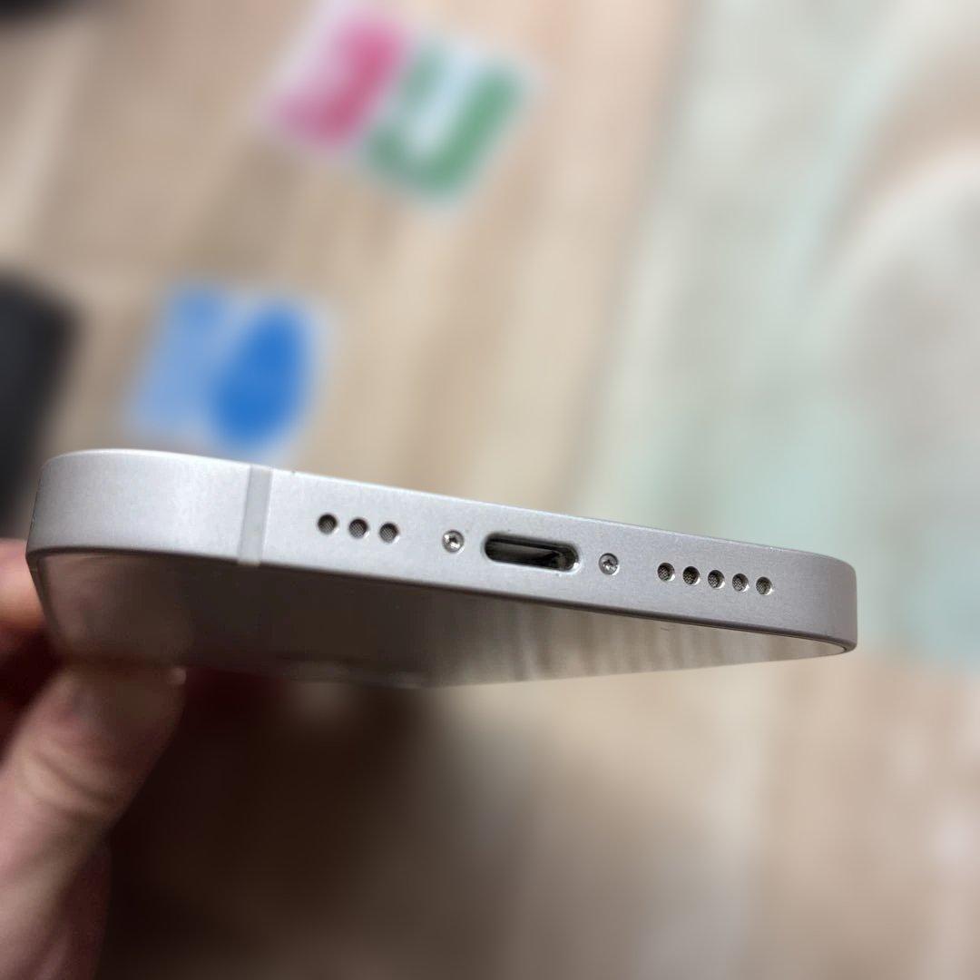 iPhone12 白 美品 バッテリー86% SIMフリー フィルム2枚ケース付