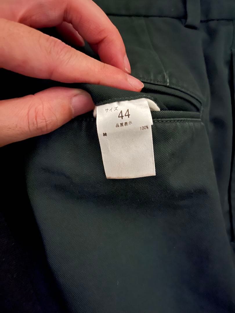 n*0様 neat ツータックワイドパンツ