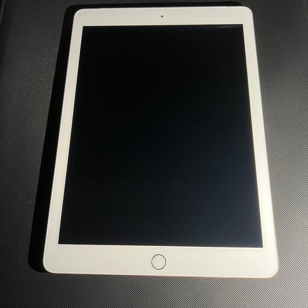 【美品】iPad 第5世代 128GB Wifi+Cellular版 ゴールド