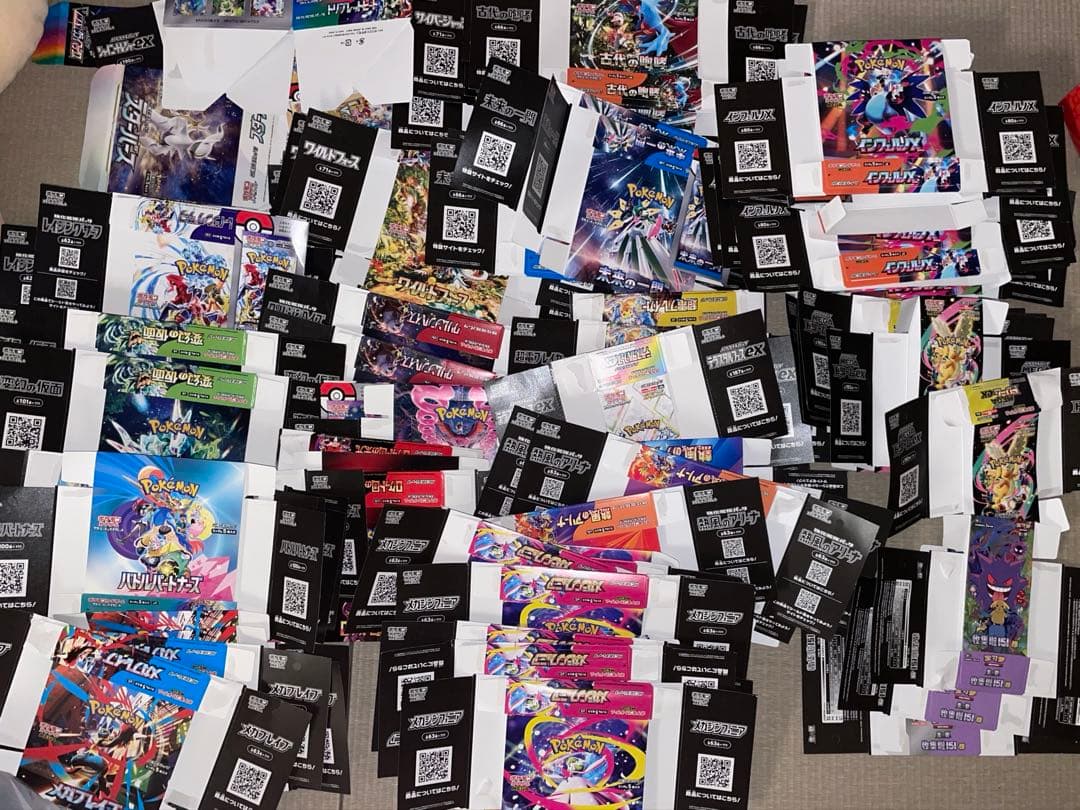 ポケモンカード box 空箱　絶版含め100ボックス超