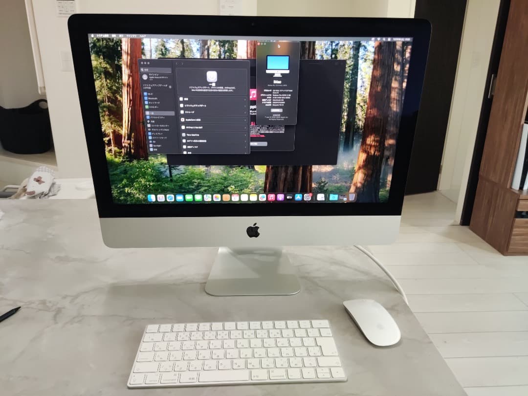 iMac Retina 4K 21.5インチ　2019