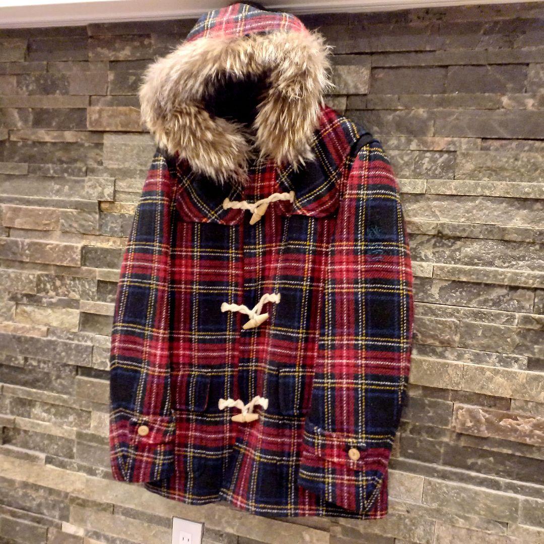 希少　ハリスツイード　ケント&カーウェン　ダッフルコート ヴィンテージ　チェック