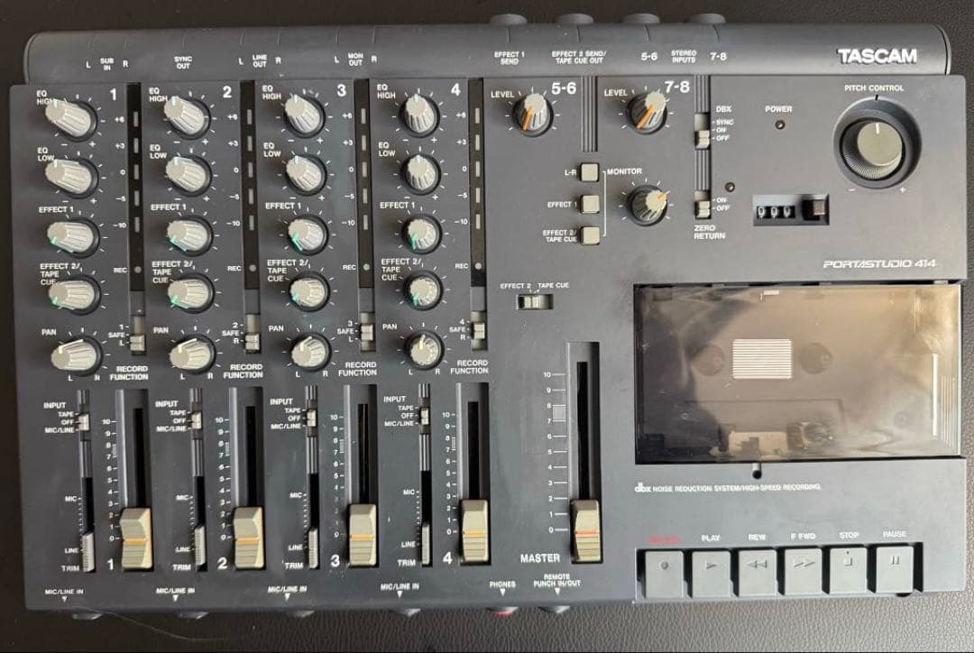 早い者勝ちTASCAM PORTASTUDIO 414 マルチトラックレコーダー