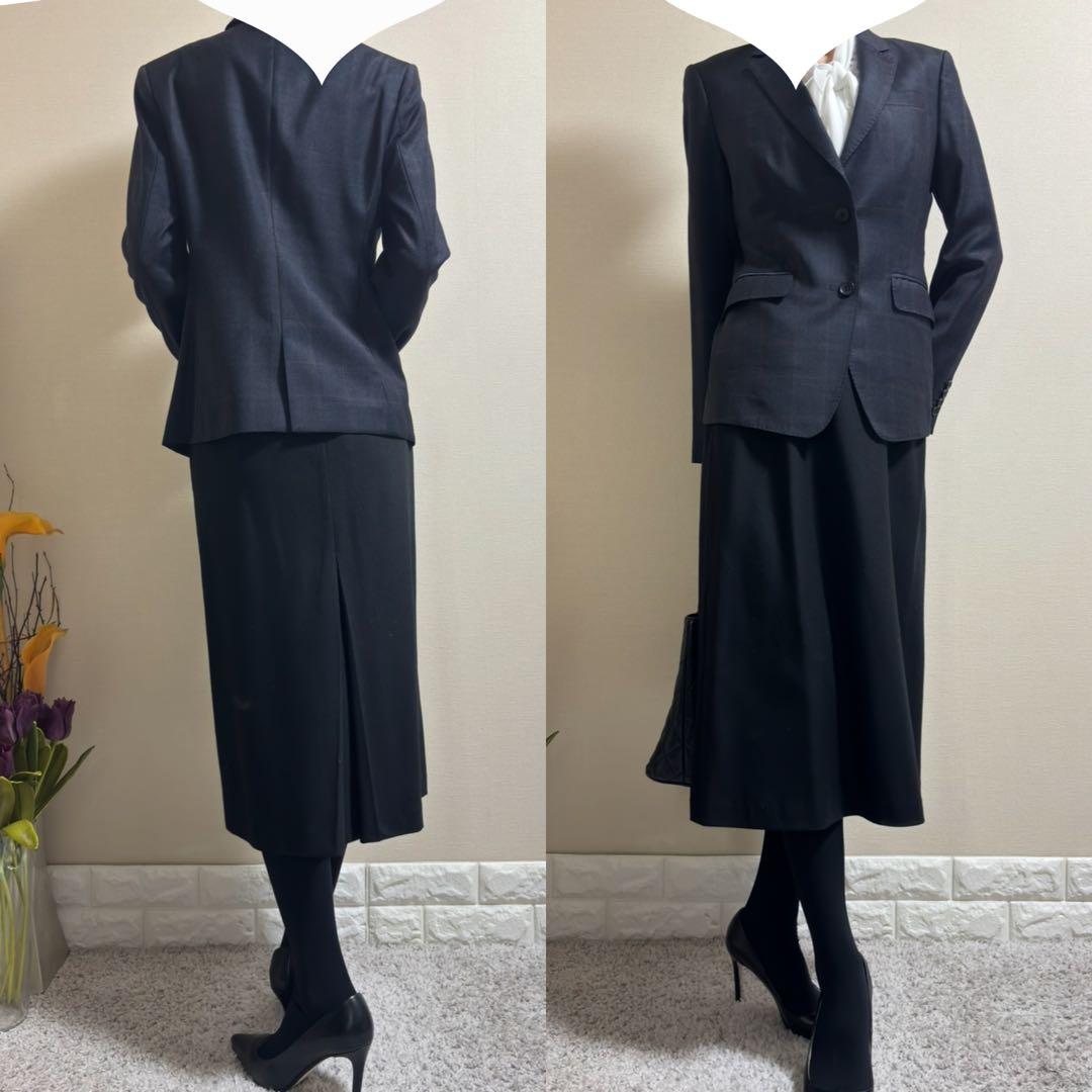 【新品含！Mスーツ】23区　英国チェック　ジャケット　CHAVARIE スカート