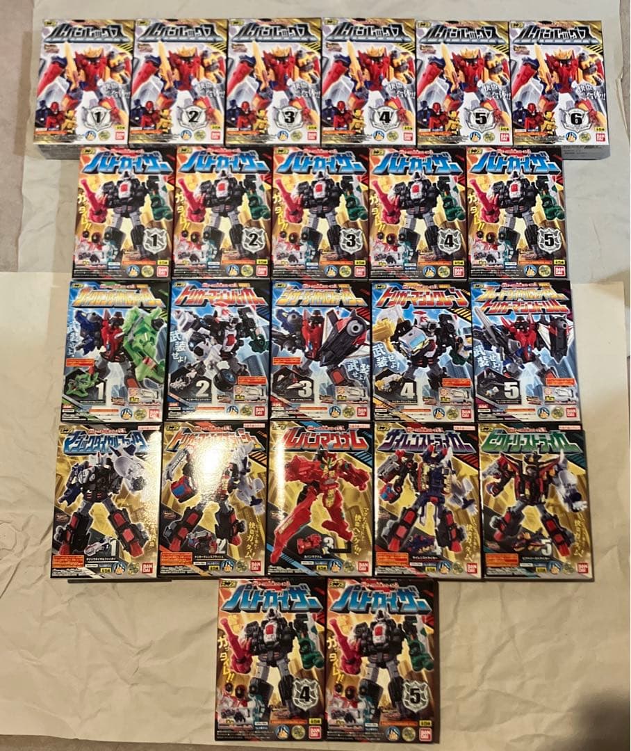 ミニプラ　快盗戦隊ルパンレンジャーVS警察戦隊パトレンジャーまとめ売り【未開封】