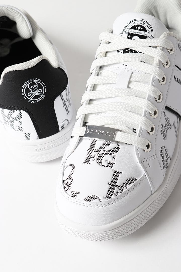 マークアンドロナ Ever Monogramスパイクレスゴルフシューズ 28.0