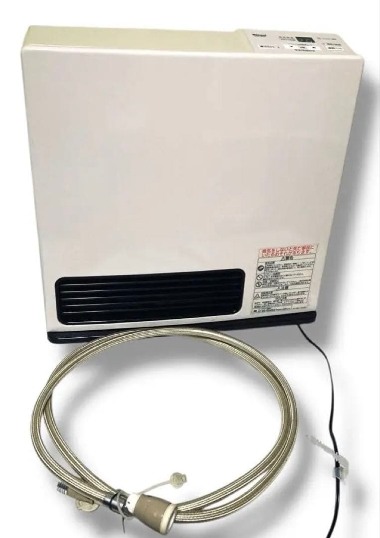 リンナイ 動作品 LP ガス ファン ヒーター 2m ホース SRC-360E