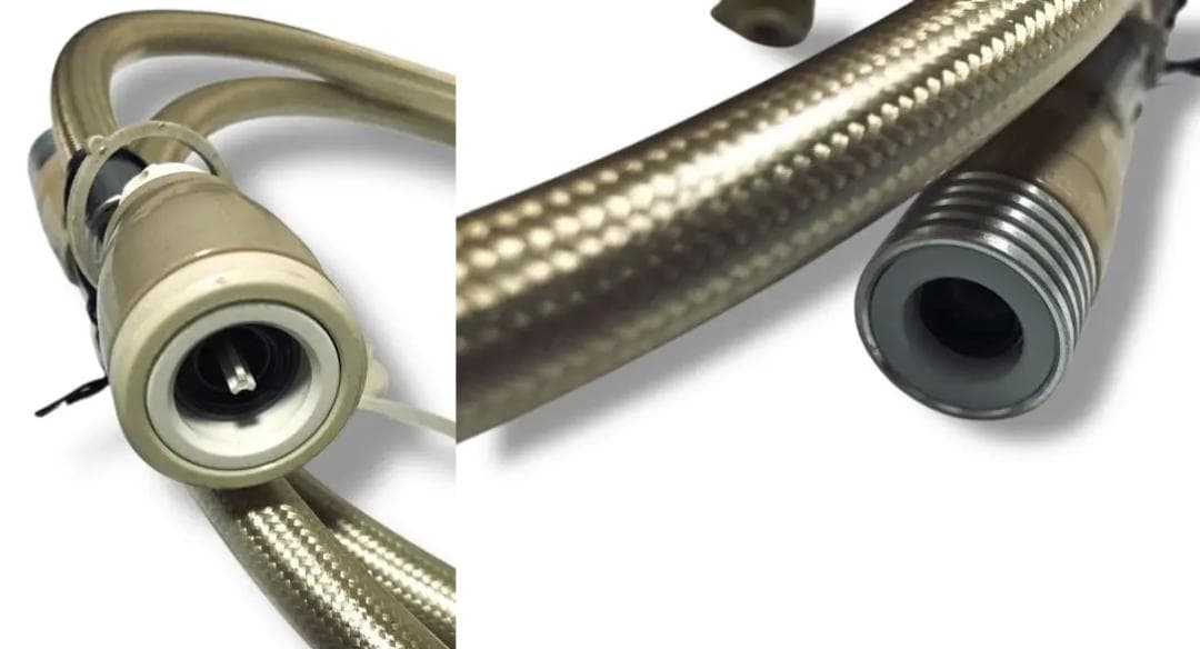 リンナイ 動作品 LP ガス ファン ヒーター 2m ホース SRC-360E