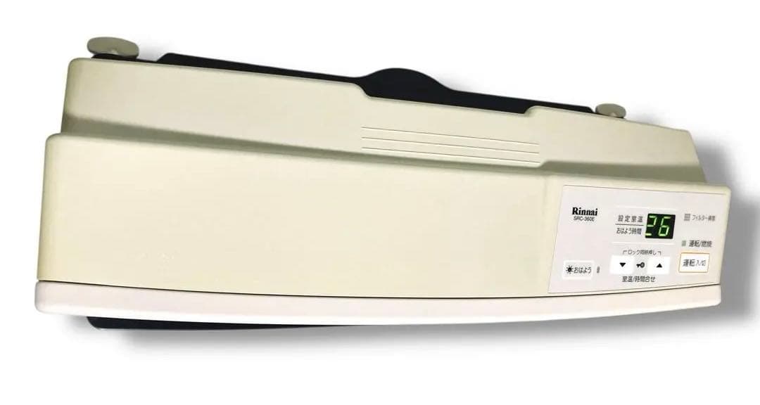 リンナイ 動作品 LP ガス ファン ヒーター 2m ホース SRC-360E