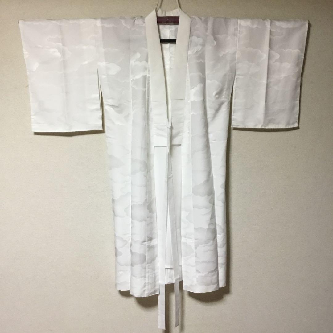 ✨未使用✨　そうしん　白　プレタ長襦袢　長襦袢　洗える　東レシルック　紙人形