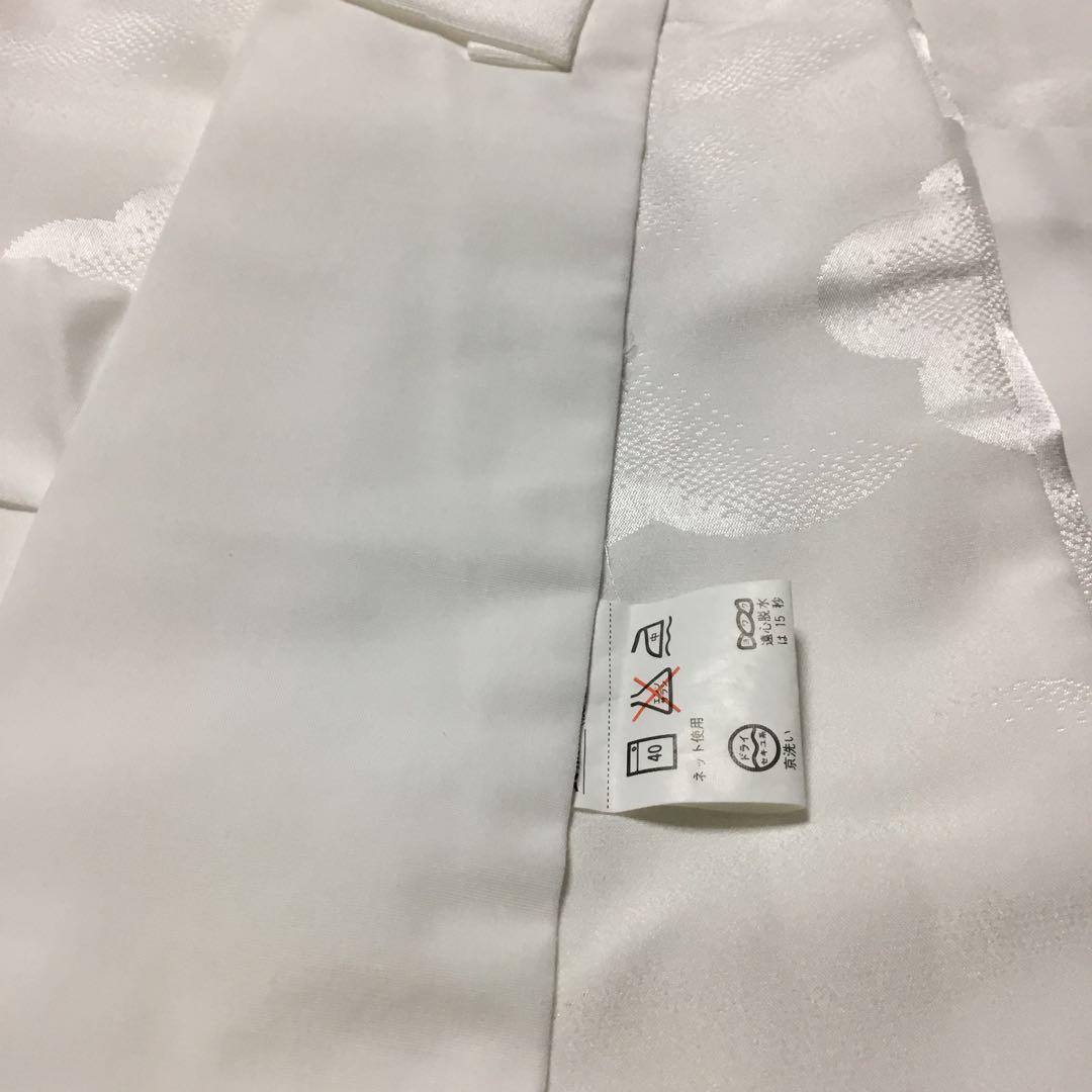 ✨未使用✨　そうしん　白　プレタ長襦袢　長襦袢　洗える　東レシルック　紙人形