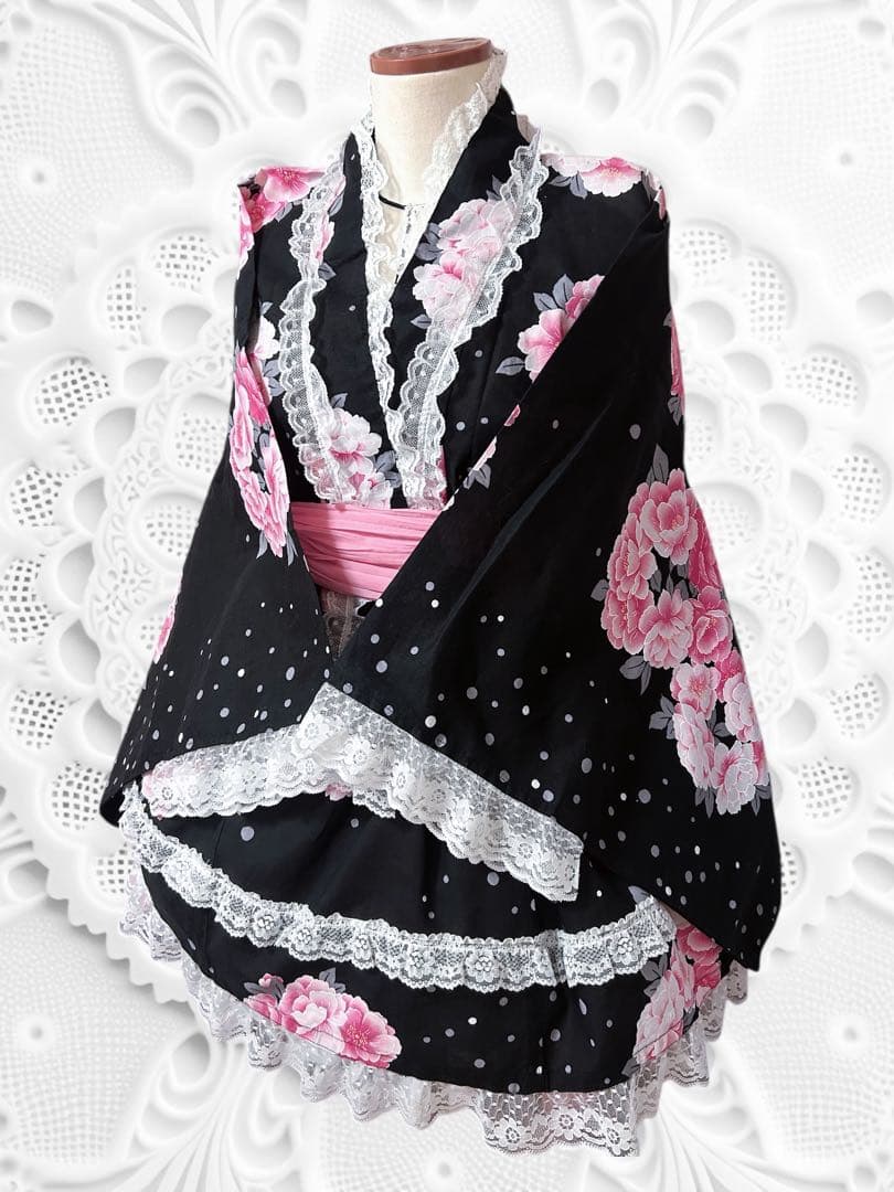 ♡浴衣ドレス No.2♡ 地雷 量産型 ロリィタ