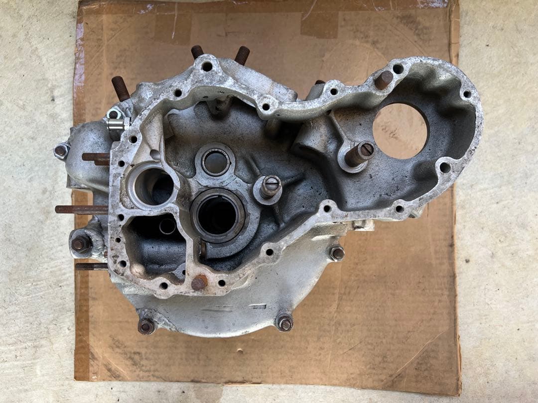 47FL ナックルヘッド　クランクケース　マッチング　ジャンク