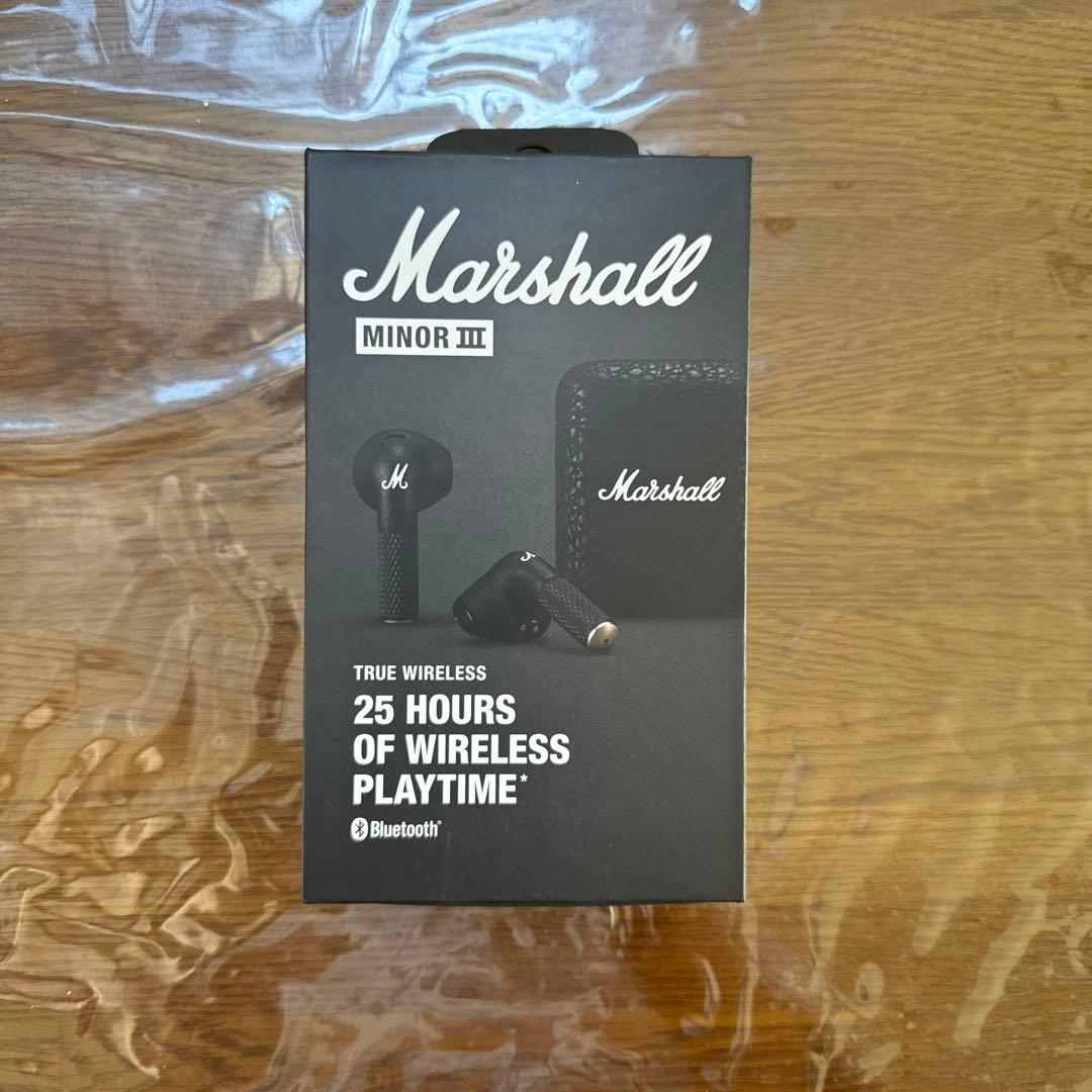 Marshall Minor III ワイヤレスイヤフォン【未開封新品】