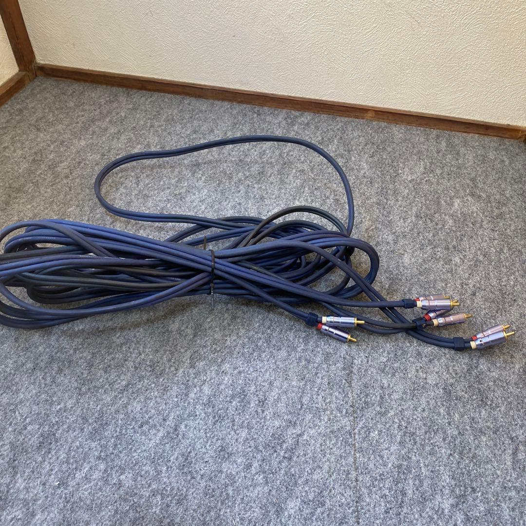 SUPER LINKオーディオケーブル audio technica 5m 2本